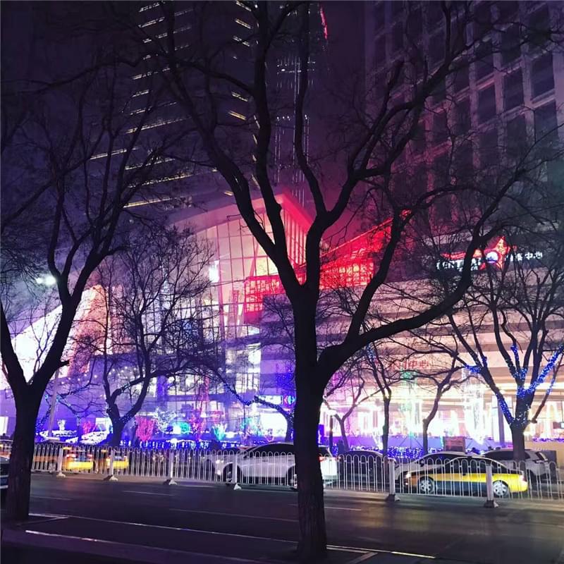 勒泰中心周年庆典亮化